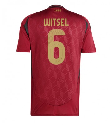 Belgien Axel Witsel #6 Hemmatröja EM 2024 Kortärmad